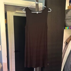 Old Navy Black Sleeveless Knit Shift Dress